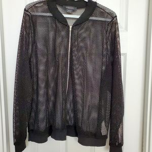 New! Black mesh jacket